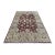 Burgundy Sultanabad Hand-Knotted Wool Rug - 6'7" X 9'7" For Sale