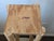 1980s Custom Handcrafted Sandstone and Peeled Tree Limb Plant Stand For Sale - Image 5 of 5