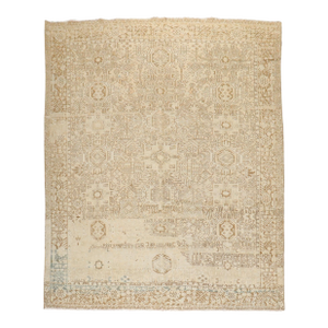 Antique Zabihi Collection Room Size Persian Heriz Rug