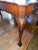Mid 20th Century 1950s Chippendale-Style Extendable Dining Table With Ornate Carved Legs and Feet. For Sale - Image 5 of 6