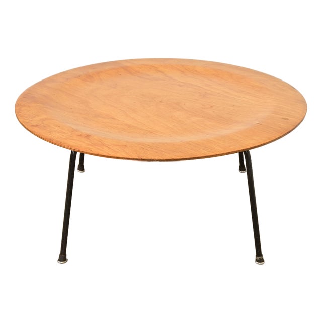Early Eames for Herman Miller CTM Ash Coffee Table, Circa 1950s For Sale