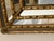 1960s Mid Century Modern Gold Tone Wall Mirro For Sale - Image 4 of 9