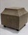 Modern 1990s Sarreid Ltd. Decorative Suede Hinged Box Made Exclusively for Neiman Marcus For Sale - Image 3 of 11