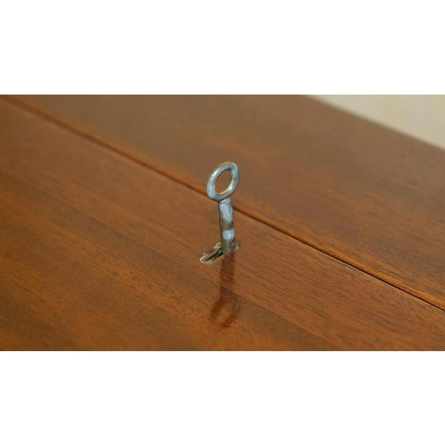 Metal Military Campaign Hardwood Drinks Cabinet, 1920s For Sale - Image 7 of 18