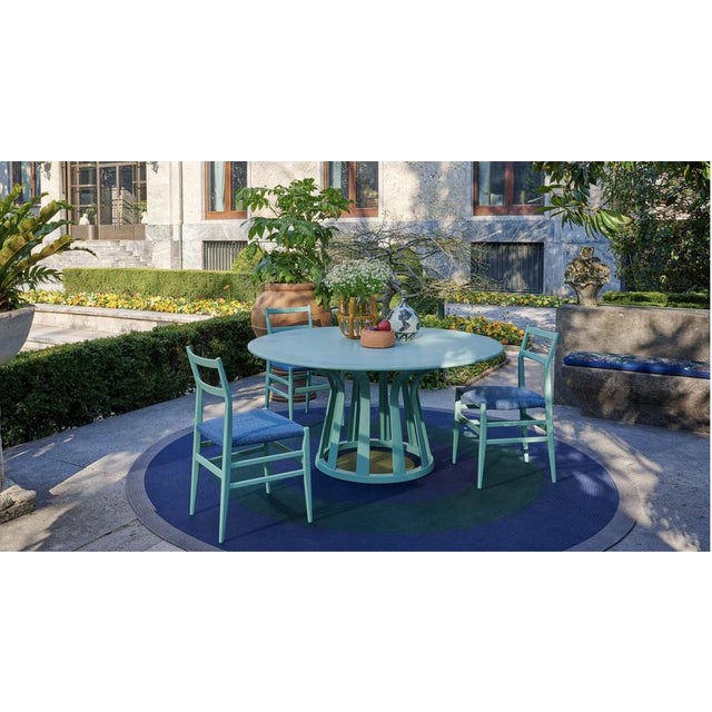 Metal Mid-Century Modern Lebeau Outdoor Table in Cast Aluminum from Patrick Jouin For Sale - Image 7 of 9