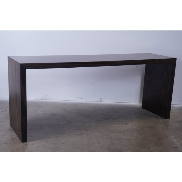 Vintage Macassar Wood Console or Sofa Table For Sale - Image 4 of 10