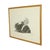 Wood Herwig Driesschaert, Pleading Lawyer, 1974, Charcoal on Paper, Framed For Sale - Image 7 of 14