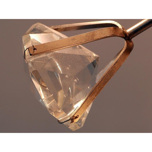 Diamond Shape Crystal Glass Chandelier by Bakalowits & Sons for Bakalowits & Söhne For Sale - Image 18 of 18