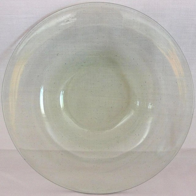 Offered is a Carder Steuben small green glass underplate. Manufacturer: Steuben Glass Works. Place: Corning,...