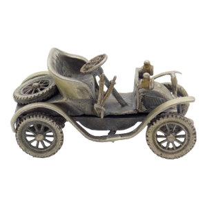 Vintage Italian Handmade Genuine Silver Rare Isotta Fraschini 1902 Classic Car Figurine