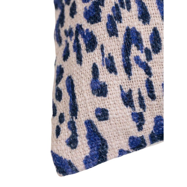 Add a touch of bold elegance to your space with the Blue Wild Cushion. Featuring a captivating blue leopard print on a...