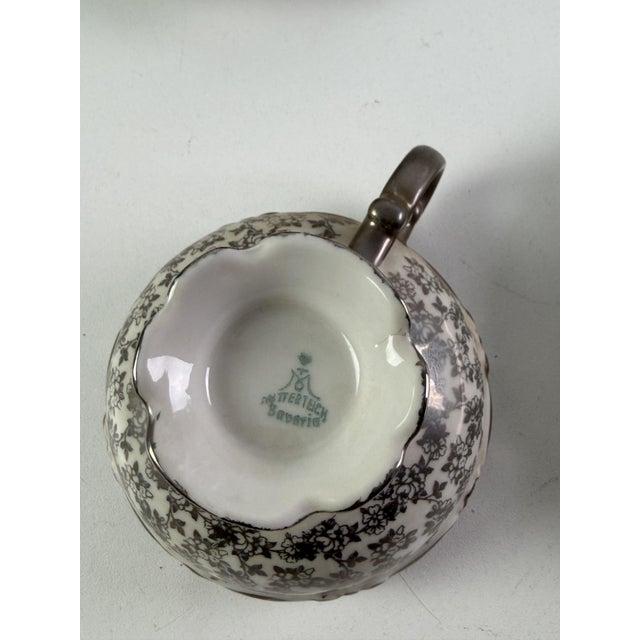 Ivory Mitterteich Tea Service for 12 in Porcelain, Bavaria, 1931, Set of 29 For Sale - Image 8 of 15