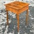 Vintage Primitive Side Table For Sale In West Palm - Image 6 of 9