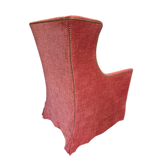 Early 21st Century Dessin Fournir Ellington Wing Chair #5004 For Sale - Image 5 of 10