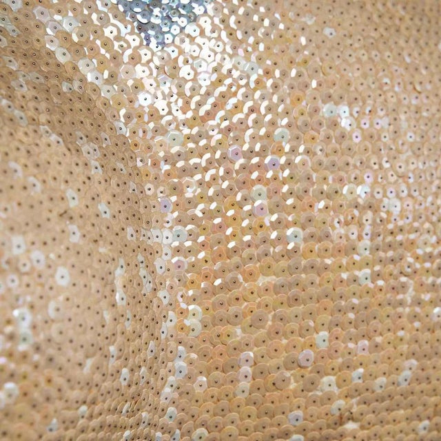 Large Polystyrene and Sequin Bear For Sale - Image 5 of 8