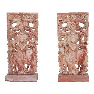 Set of 2, Vintage Krishna Statues For Sale