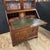 Late 20th Century Mahogany Astragal Glazed Bureau Bookcase With Fully Fitted and Inlaid Interior Fall For Sale - Image 4 of 17