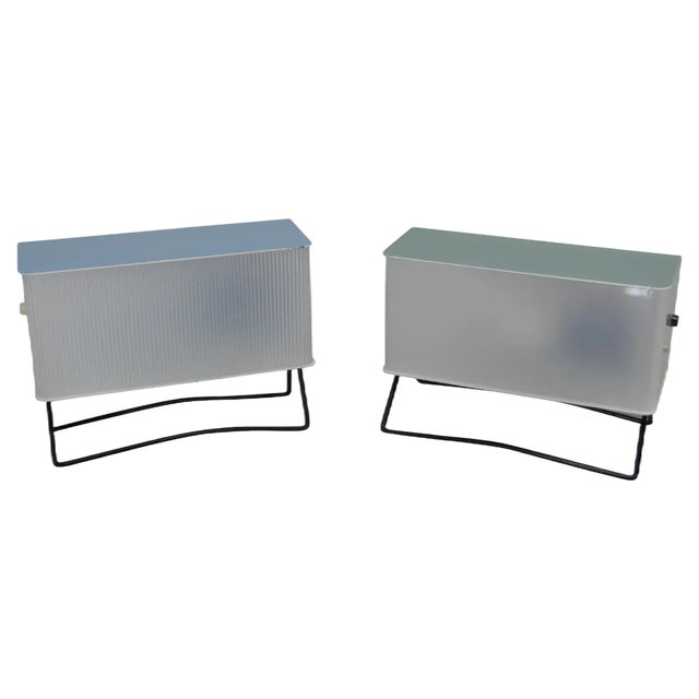 2-Table Lamps attributed to Pokrok Zilina, 1960s, Set of 2 For Sale