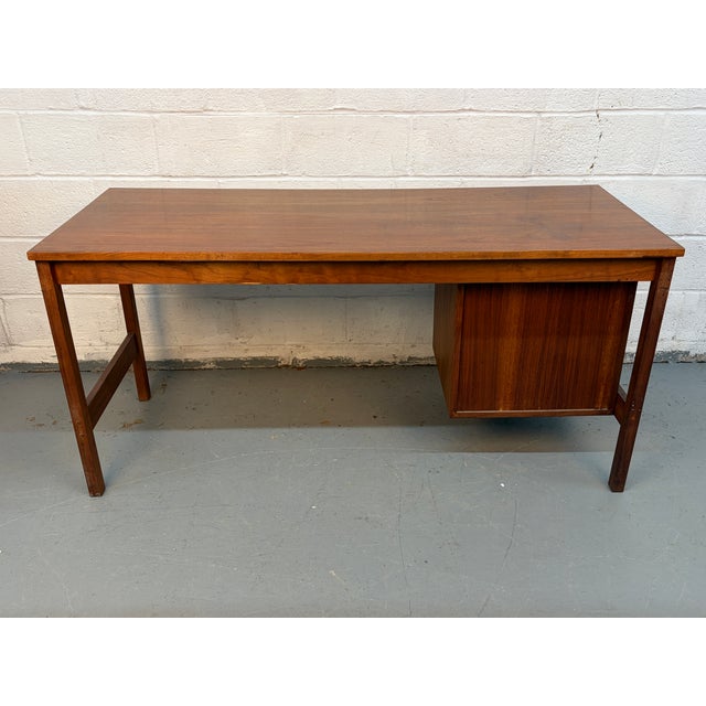 Mid-Century Modern Danish Teak Writing Desk For Sale - Image 16 of 16