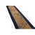 1920s Earthy Brown Antique Chinese Long Wool Floral Hallway Runner Peking Rug For Sale - Image 4 of 8
