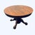 Wood Tiger Oak Antique Dining Table For Sale - Image 7 of 9
