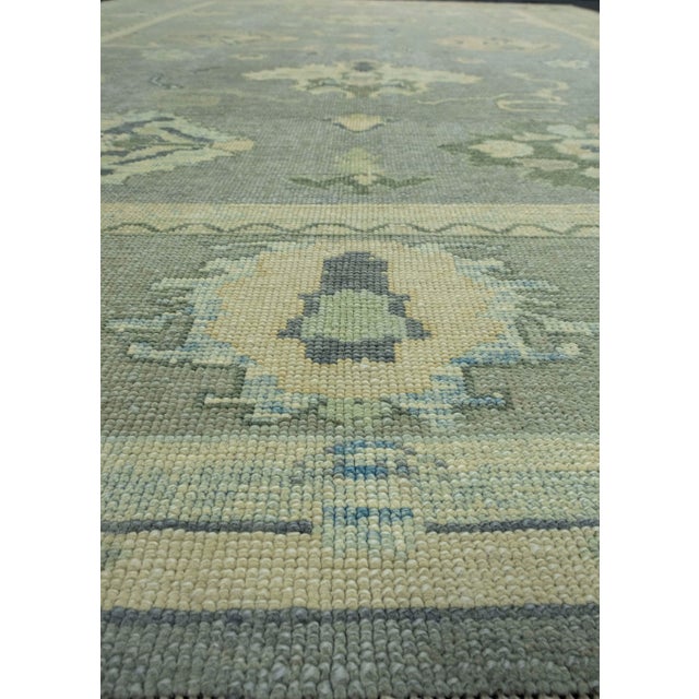 Early 21st Century Turkish Oushak Rug 8'9" x 12'3" #18101 For Sale - Image 5 of 8