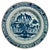Ceramic English Lambeth Delft Plate in Shades of Blue by Abigail Griffith - 18th Century For Sale - Image 7 of 7