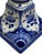 Hand-Painted Blue and White Candlestick by C. Tetteroo for Royal Delft, 1973 For Sale - Image 4 of 12