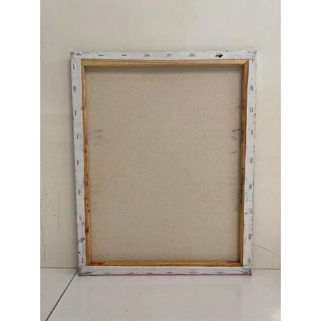 Contemporary Tyler Murphy Abstract Northern Lights Painting on Canvas For Sale - Image 4 of 6