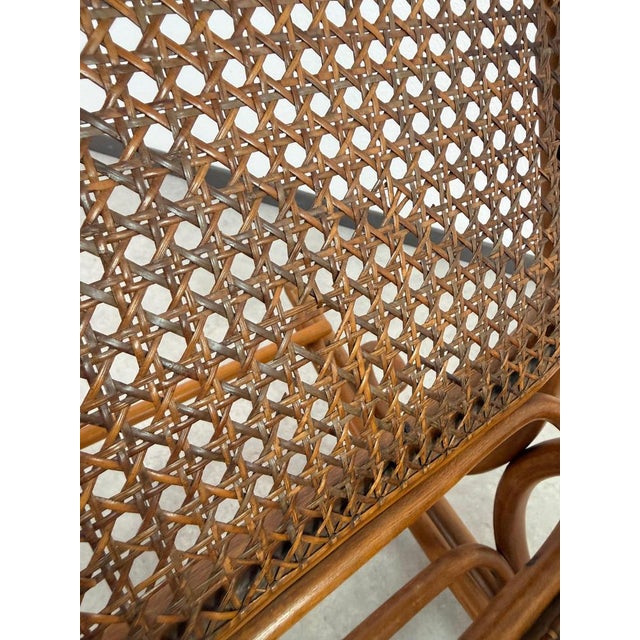Brown Large Rocking Chair from Thonet, 1890s For Sale - Image 8 of 10