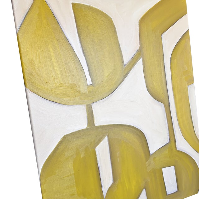 Air and Tide Original Abstract Coastal Oil Painting by Tatiana Duperault For Sale In West Palm - Image 6 of 6