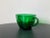 Midcentury American Art Deco Green Glass Sugar Bowl by Anchor Hocking For Sale - Image 11 of 12