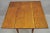 Wood Antique French Country Farmhouse Cherry Wood Drop Leaf Extension Dining Table For Sale - Image 7 of 12