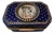 Antique Faberge Style Jewelled Sapphire Jewelry Box For Sale