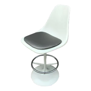 Mid 20th Century Vintage Mid Century Tulip Style Swivel Counter Stool by Arthur Umanoff