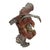 Victorian Austrian Franz Bergman (Attr) Cold Painted Bronze Fighting Eagles C1890 For Sale - Image 3 of 8
