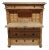Swedish Gustavian Style Natural Finish Drop Front Desk For Sale