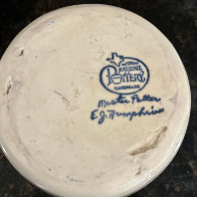 Marshall Pottery Texas, Vintage Jar For Sale - Image 10 of 10