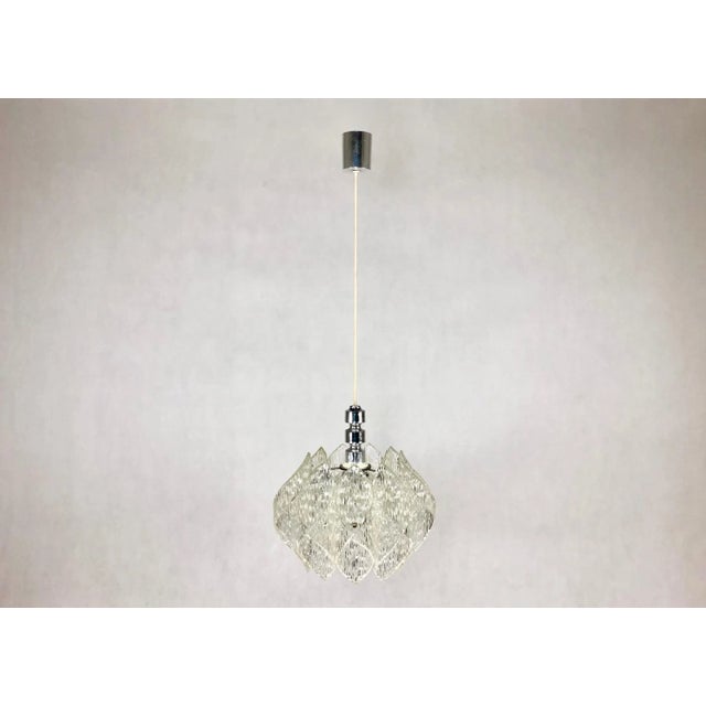 Space Age Acrylic Glass Pendant Lamp, 1960s, in Flawless conditions. Designed 1960 to 1969 This piece is attributed to the...