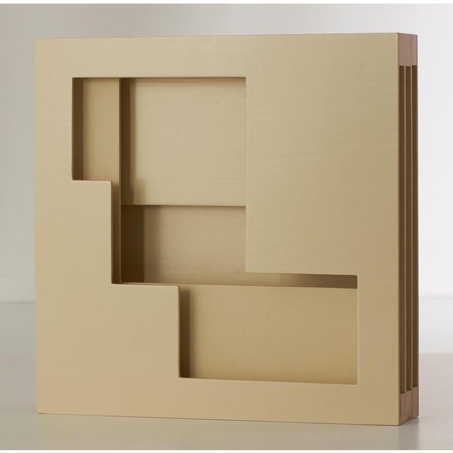 Relief series 1 wall sculpture in birch plywood by a hint of neon. Limited edition of 7 pieces. Signed and numbered by...