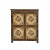 2010s Chinese Tibetan Treasure Color Flower Graphic Credenza Storage Cabinet For Sale - Image 5 of 5