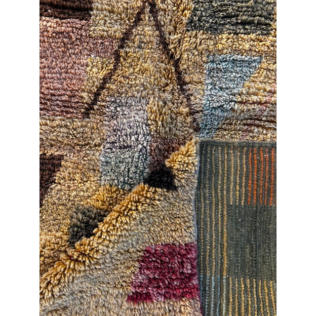 Moroccan Berber Rug, 1990 For Sale - Image 10 of 11