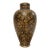 Antique 19th Century or Earlier, Kashmiri Gilt Papier-Mache Lacquer Lidded Vase For Sale