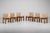 Monk Chairs in Canvas by Afra and Tobia Scarpa for Molteni, Italy, 1974, Set of 6 For Sale - Image 9 of 18