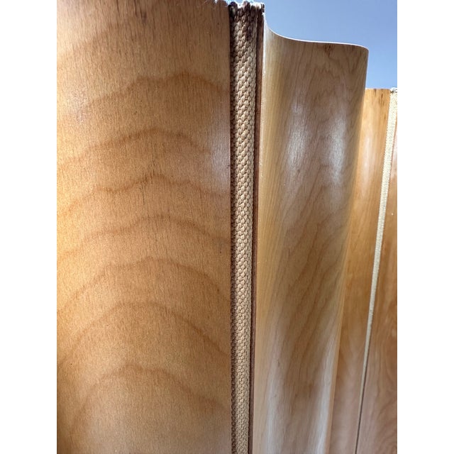 Mid 20th Century Early Charles Eames Folding Screen For Sale - Image 10 of 12