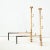 1940s 1940s Rose Brass Large Andirons - A Pair For Sale - Image 5 of 13