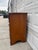 American Vintage Colonial Revival Maple Secretary Desk Chest With Drop-Front Writing Surface For Sale - Image 3 of 12