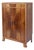 Art Deco Walnut Gentleman's Wardrobe with Drawer, 1935 For Sale