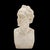 Baroque Alabaster Bust of Goethe in the style of Rauch For Sale - Image 3 of 15