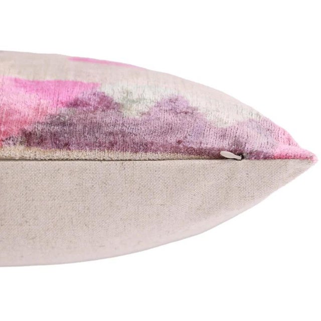 "Handmade luxury silk velvet, vegetable-dyed by master ateliers in Turkey &amp; Uzbekistan Sewn in our California studio...